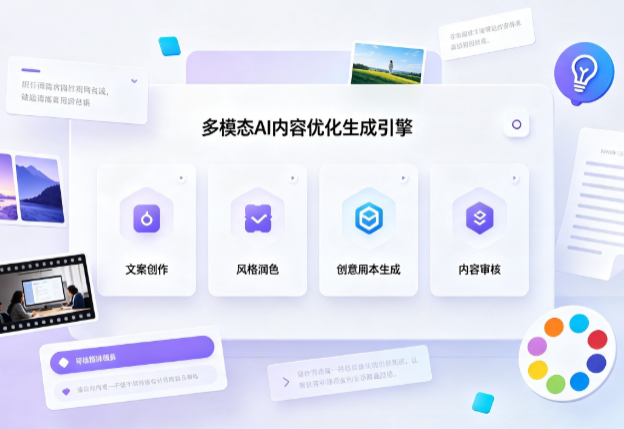 西畴县AI智能内容优化创新 多模态生成技术丰富数字内容创作生态