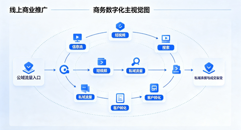 西畴县线上商业推广怎么做？全域流量闭环搭建与低成本转化实战指南